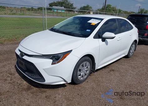 2022 Toyota Corolla L z USA, uszkodzony, nr VIN 5YFDPMAE0NP344178